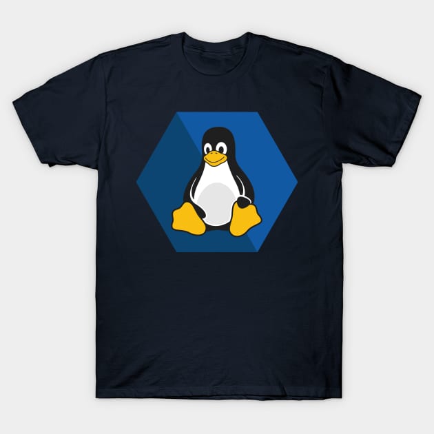 Linux Tux T-Shirt by vladocar